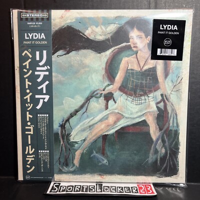 Lydia Paint It Golden Bone Marble Vinyl LP Record Japanese OBI Exclusive LE 100