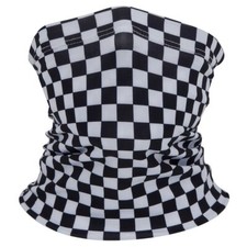 Kids' Bespoke Print Washable Gaiter Face Covering, Black