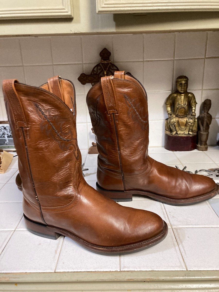 Nocona Brown Leather Western Cowboy Boot Style 31294 Mens 9 EE Nocona | Shoes | Nocona Brown Leather Western Cowboy Boot  main image 2