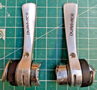 SHIMANO SL-7700 DURA- ACE 9 SPEED DOWNTUBE GEAR LEVERS. Duraace