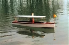 CHOUPETTE. Dampfpinasse. Bauplan RC Modell