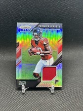 2018 Panini Prizm #PP-9 Calvin Ridley Premier Jerseys Silver Prizm Rookie RC