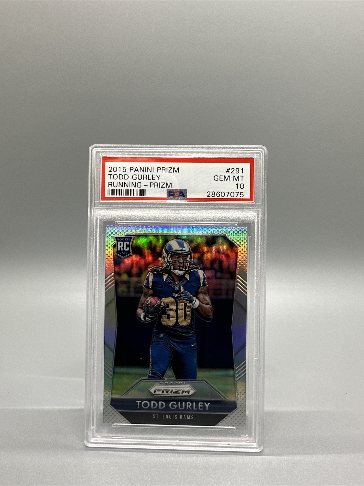 Todd Gurley Panini Prizm #291 Running-Prizm