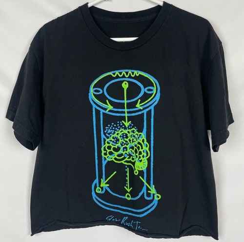 Tame Impala Slow Rush Tour Cropped T-shirt Unisex L Official Merch Rushium 2019 - 第 1/3 張圖片