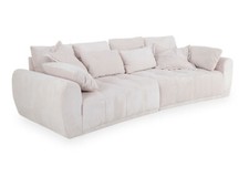 Megasofa PAISANO BHT 294x83x118 cm beige Bigsofa Couch Riesensofa