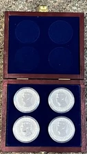 Set of 4 Commemorative Coins American Mint 2017 World War I Centennial Kennedy