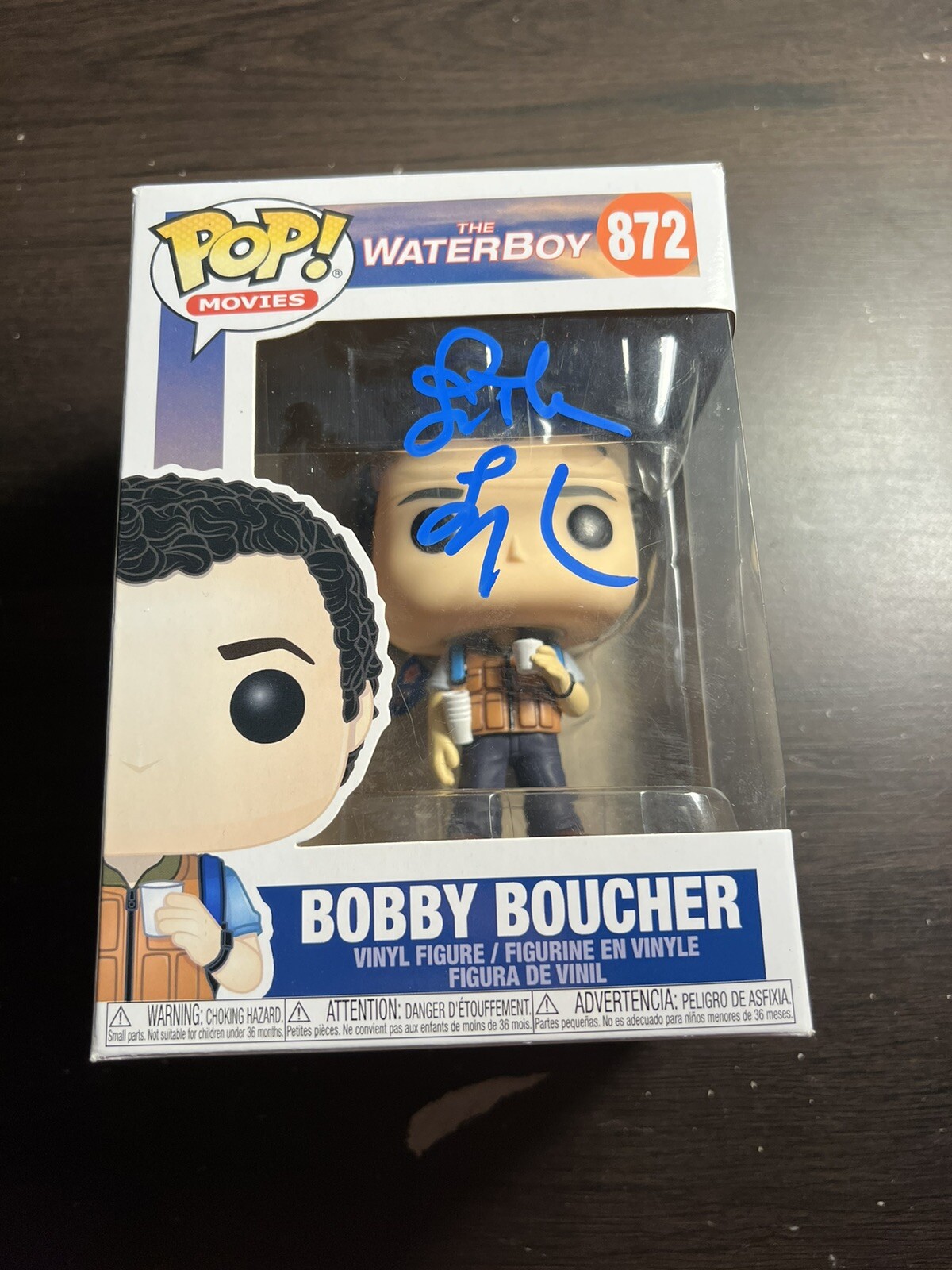 jonathan loughran signed autographed Waterboy Funko Pop 872 Bobby