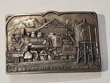 Mid-Continent Railway Museum Collectible Belt Buckle