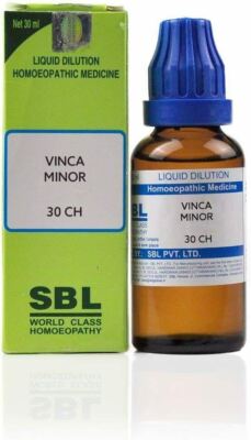SBL Homeopathy Vinca Minor (30 ML) (Select Potency) 