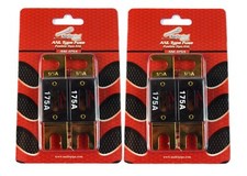 4 Pcs 175 Amp ANL Fuses Gold Plated Audiopipe Blister Pack Car Audio Stereo