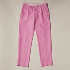 Inserch Linen Pants P3116-57 Summer Pink