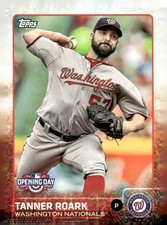 2015 Topps Opening Day #154 Tanner Roark