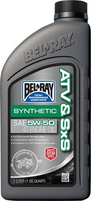 Bel-Ray ATV/SxS Synthetic 4T Engine Oil SAE 5W-50 1 Liter
