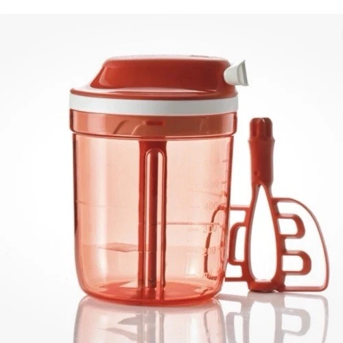 Tupperware Super Sonic Multi Chef Rot Zerkleinerer Neu - Bild 2 von 2