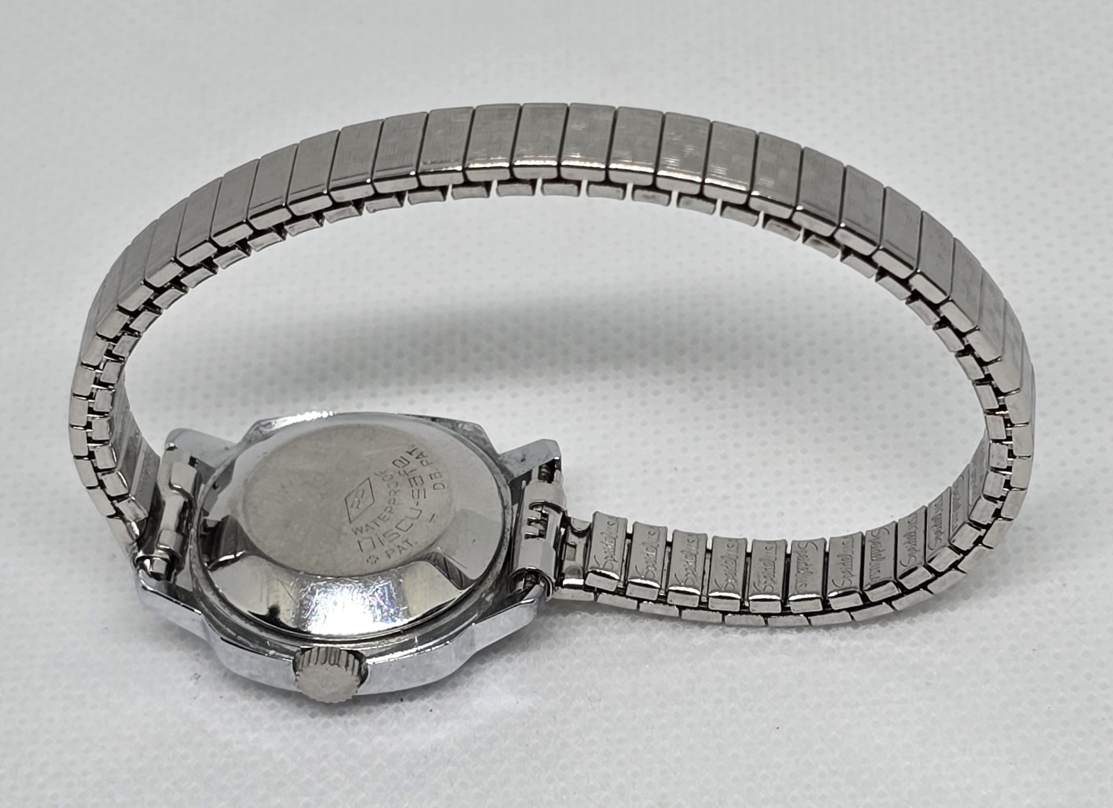 Women's Kasper Automatic Rectangle Date Silver To… - image 7