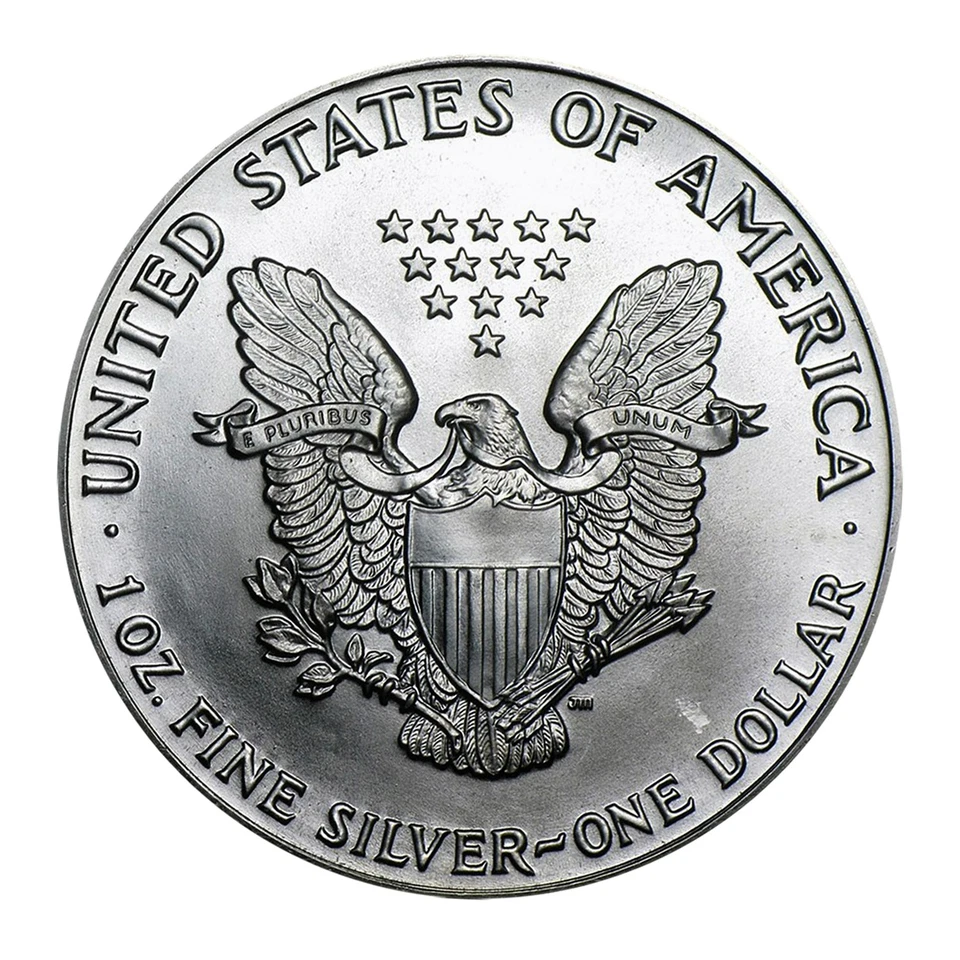 1988 $1 American Silver Eagle MS69 PCGS - Image 3 of 3