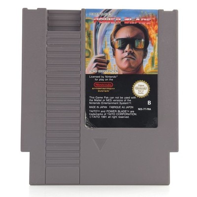 Nintendo NES Spiel: Power Blade- Modul und Schutzhülle (PAL-B FRA)