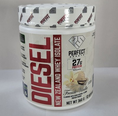 Diesel, New Zealand Whey Protein Isolate, French Vanilla, No Artificial, 360g