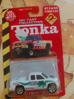 Tonka #11 Chevy Silverado White Pickup Truck Fitzgerald FMS Sea Dog