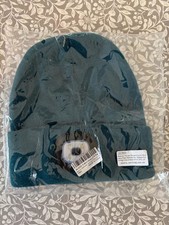 Image of Attikee LED Lighted Beanie Cap for Adults, USB Rechargeable - Dark Blue