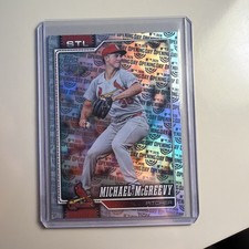2026 Topps Series 1 Celebration - Michael McGreevy - #161 Opening Day