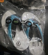 Oofos Oolala Womens 5 White Aqua 