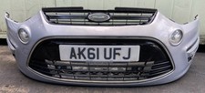 2011 FORD S-MAX MK1 FRONT BUMPER IN DARK MICASTONE WITH GRILLES FOG LIGHTS