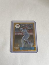 2022 Topps Chrome 1987 Teoscar Hernandez Auto 078/149