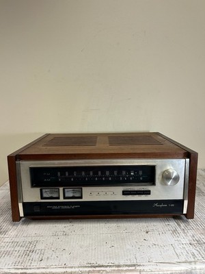 Accuphase T 100 AM FM Stereo Tuner Kensonic Laboratory INC W/Wood Case - Tested