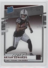 2020 Panini Chronicles Clearly Donruss Rated Rookie Red /199 Bryan Edwards md3