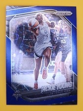 2025 Panini WNBA Prizm Jackie Young #23 Blue Velocity Prizms Aces