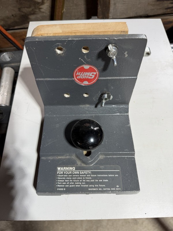 Shopsmith Tenon Master Jig