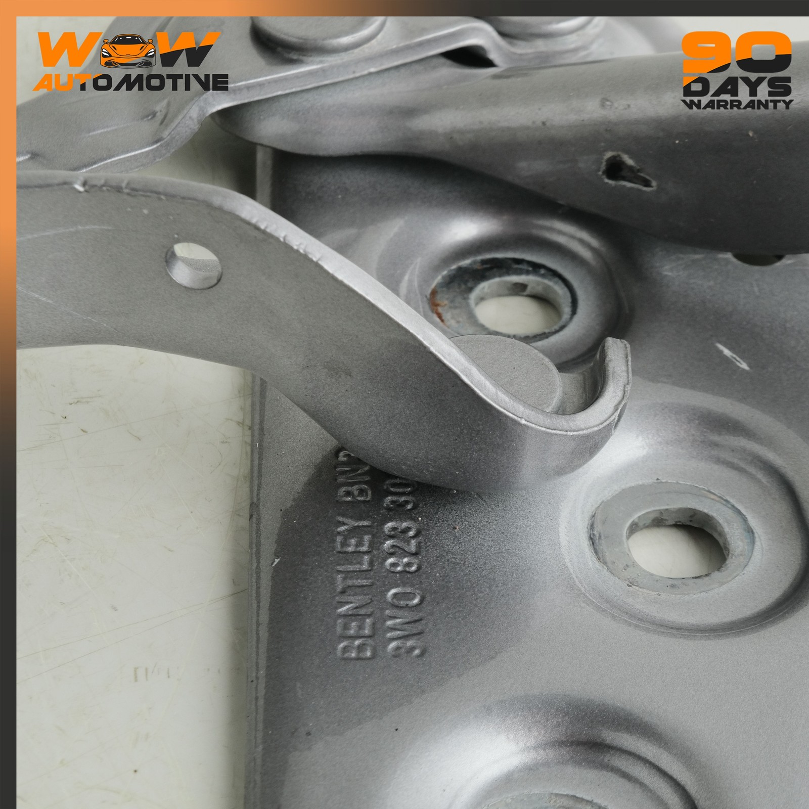 Bentley Continental GT Speed 2009-2013 Front Right Engine lid hinges Set P/N 3W0823301