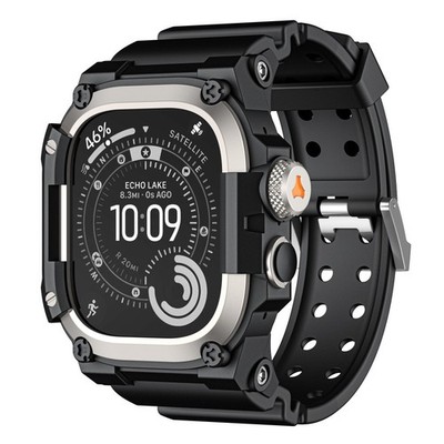 For Apple Watch Ultra 2 3 AP MOD Kit Armor Protective Cas Band Strap Cove 49mm