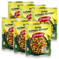 Erasco GrüNe Bohnen-Eintopf 800G Fertigessen (6Er Pack)
