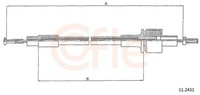 Kupplungsseil Kupplungszug Cofle 11.2431 FüR BNG GBG Ford GBC Sierra GB4 2 1 BNC