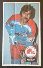 J.C. Tremblay 1973-74 O-Pee-Chee WHA Posters #2 - Quebec Nordiques