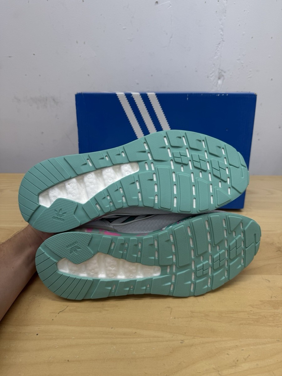 Size 11 - Adidas ZX 2K Boost White Active Mint for sale online | eBay