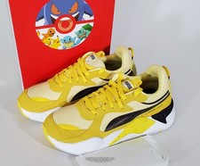   Pokemon x Puma Pikachu RS-X Sneakers -Adult 8.5/41- Plus Extra Laces 2022 New 