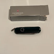 Victorinox Green Swiss Army Pocket Knife -   Very Good NWT