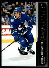 2021-22 Upper Deck YOUNG GUNS William Lockwood Vancouver Canucks #490