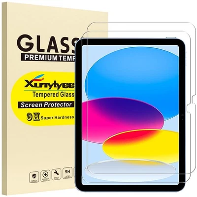 XunyLyee 2-pezzi, Pellicola per iPad A16 11 Generazione 2025/ iPad 10 Generazion