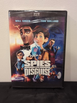 Spies in Disguise DVD 2020 Animated Will Smith Tom Holland New Sealed