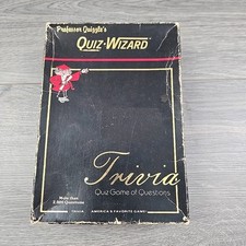 Professor Quizzle's Quiz Wizard Trivia Game 1984 Ramco Games 2,000+ Questions!