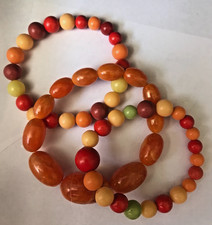 Handmade Stretch Beaded Bracelets Set of 3 Bracelets