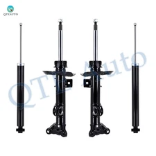 Front Bare Strut-Rear Shock For 2010-2016 Mercedes-Benz E350 RWD Monotube