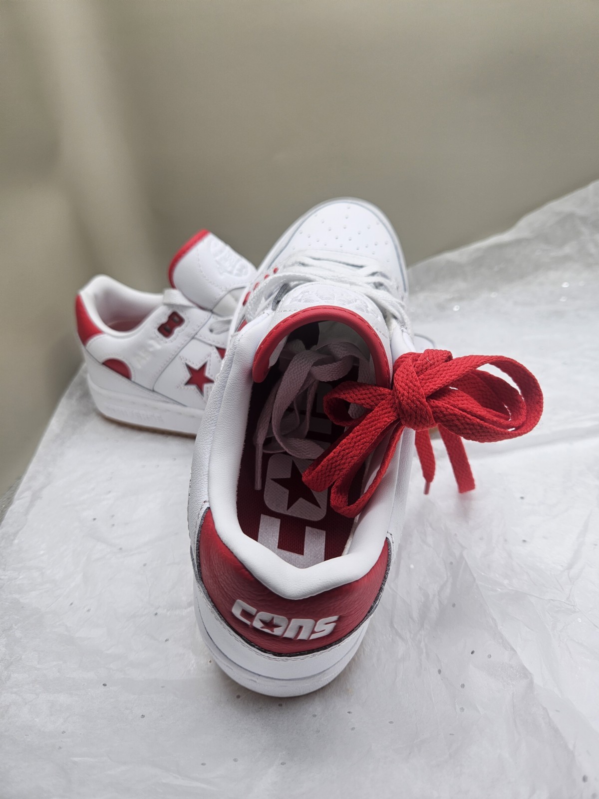 CONVERSE AS-1 Pro A08130C Gum White Orange Shoes Mens Sz NEW thumbnail 4