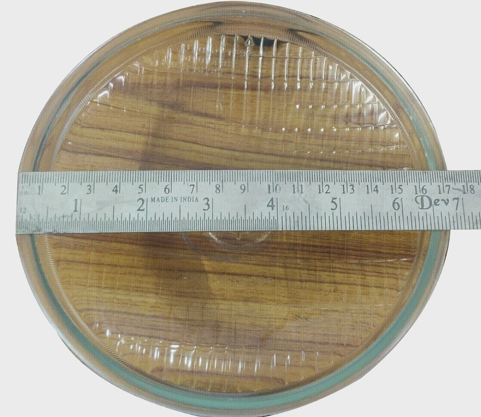 7" inch Lucas 700 Headlight Headlamp Glass Lens RHD For Vintage Cars Motorbikes - image 2 of 4