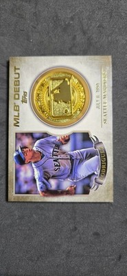 2016 TOPPS ALEX RODRIGUEZ MLB DEBUT COMMEMORATIVE MEDALLION MARINERS MDM-AR
