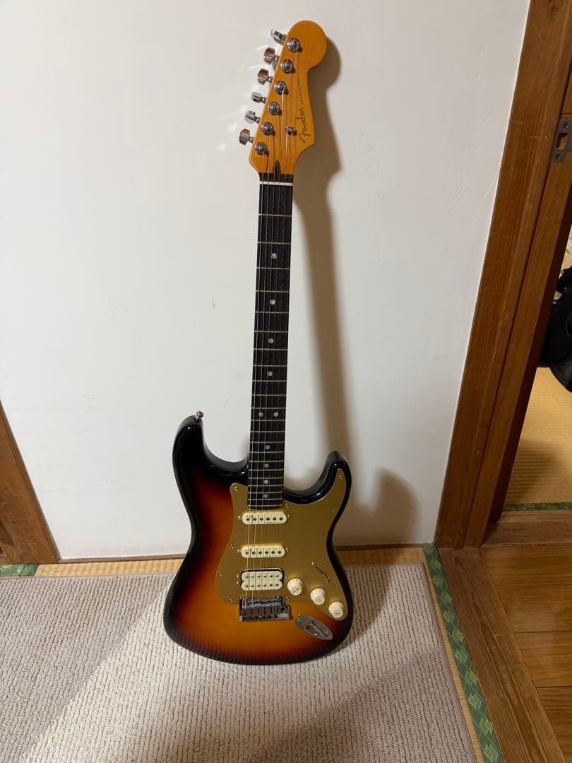 Fender American Ultra II Stratocaster HSS Electric Guitar Tested With Hard Case